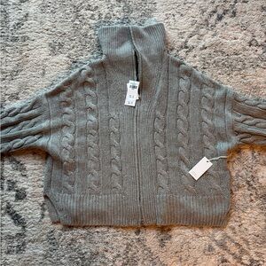 Abercrombie Full-Zip Sweater
